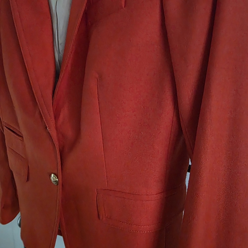 J. Crew Vibrant Orange Blazer